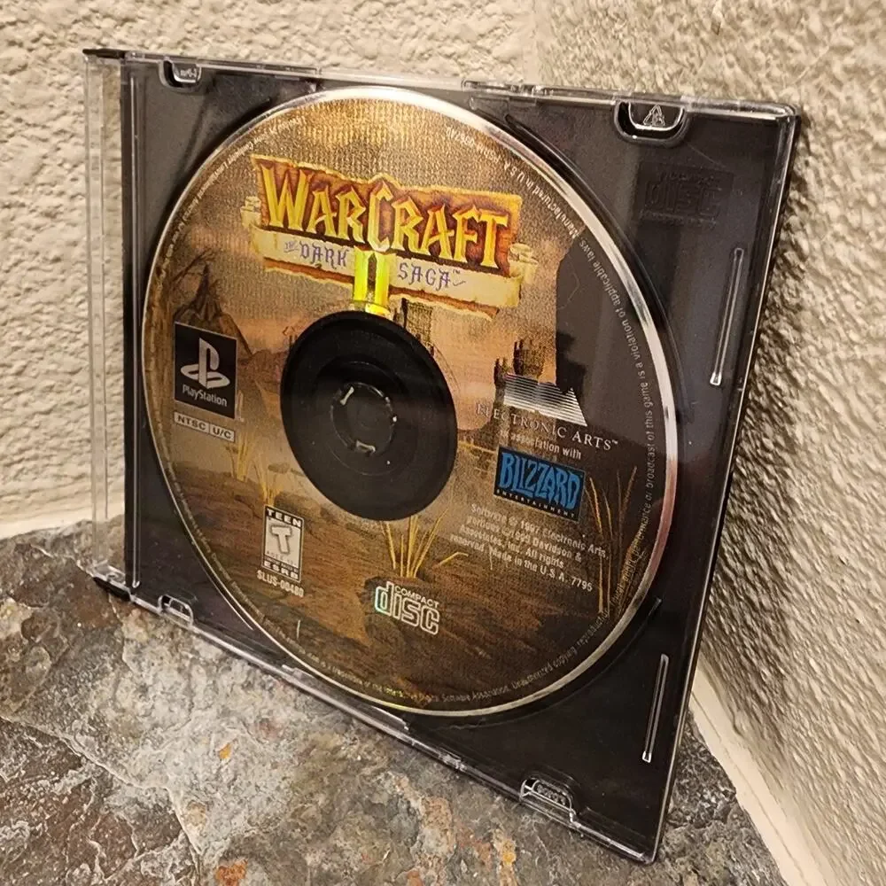 Game - Warcraft II: The Dark Saga - PS1